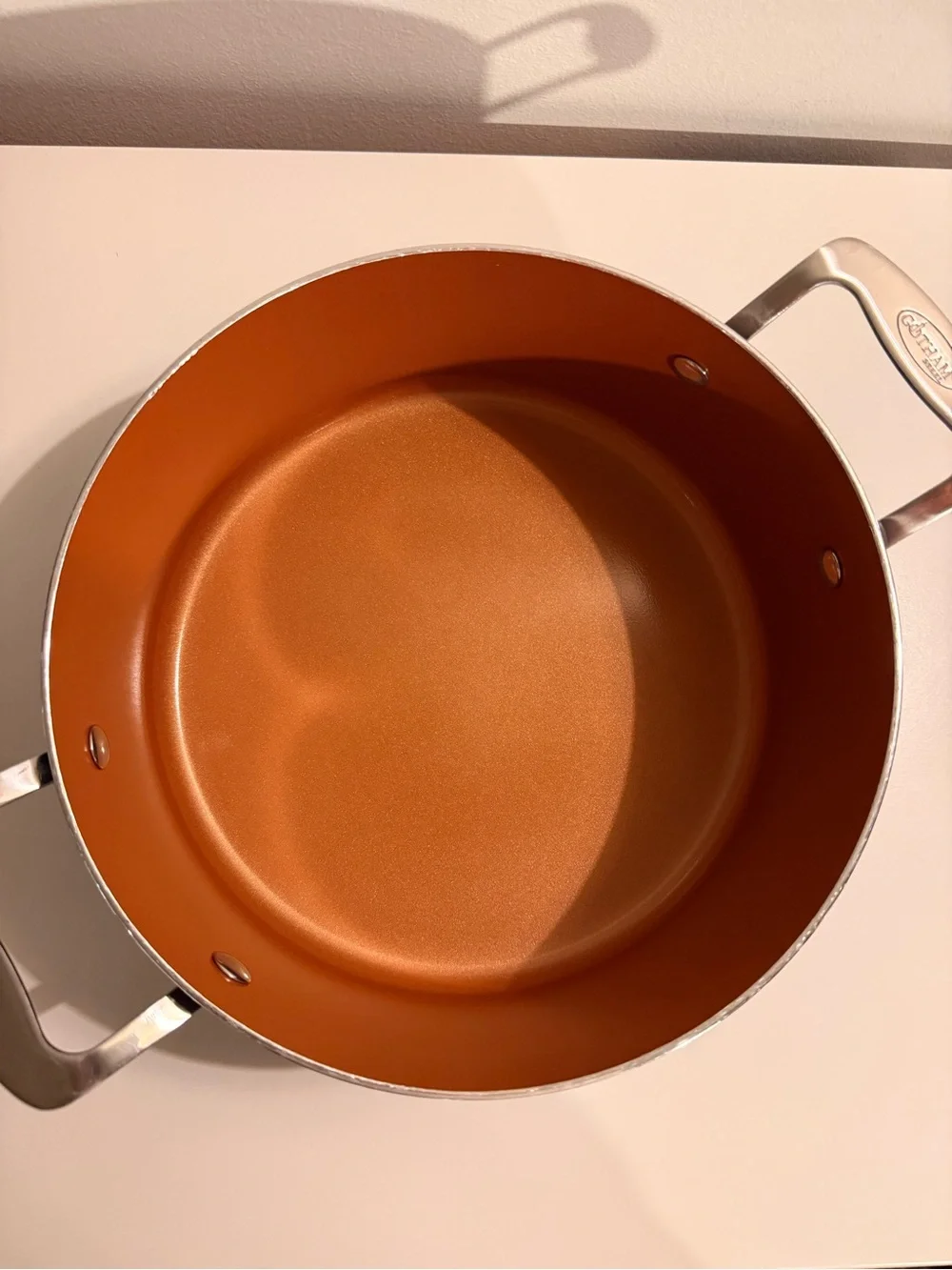 Gotham Steel 11 Piece Black and Copper Nonstick Saucepan Cookware Set